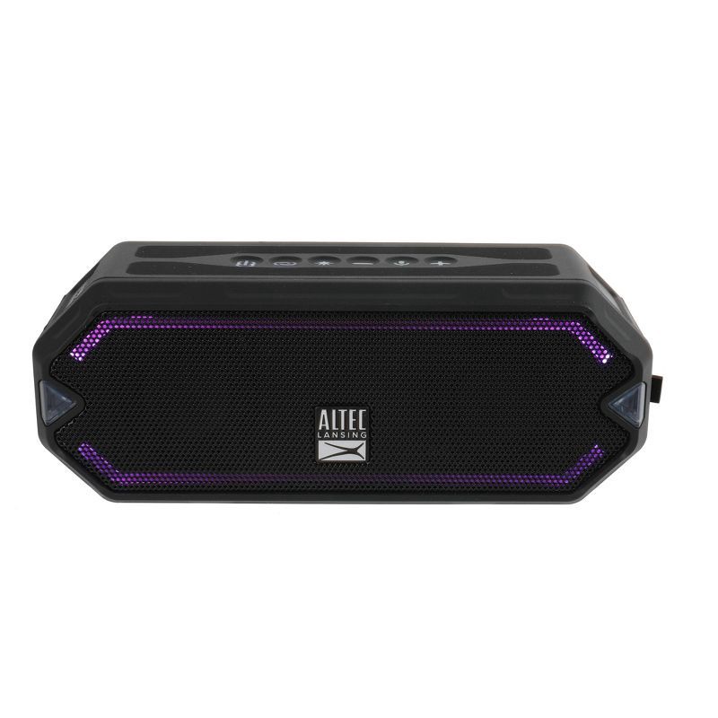 slide 1 of 10, Altec Lansing HydraJolt Waterproof Bluetooth Speaker - Black, 1 ct