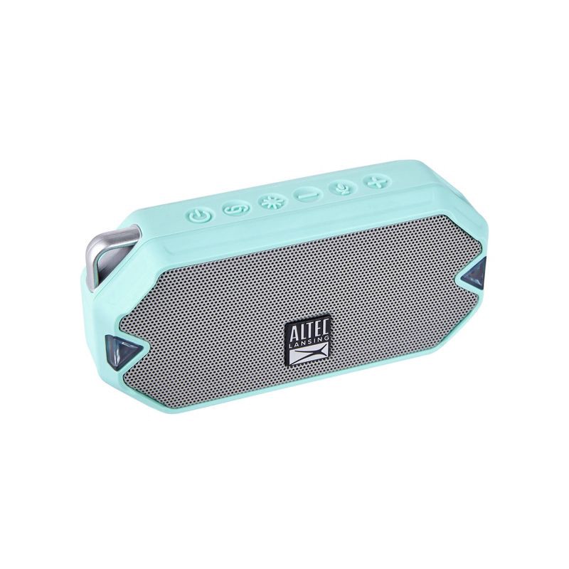 slide 4 of 7, Altec Lansing HydraMini Waterproof Bluetooth Speaker - Mint, 1 ct