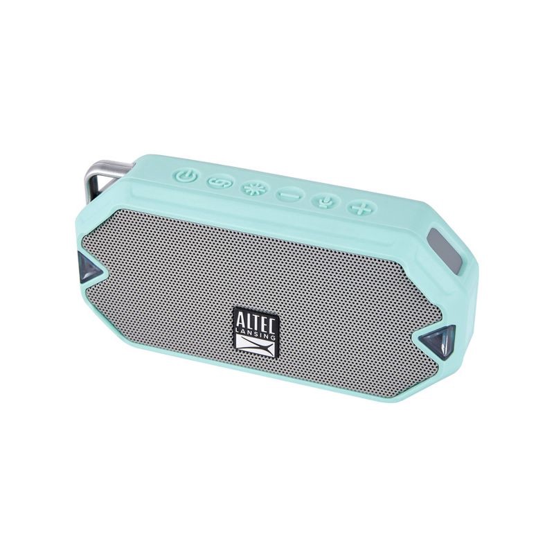 slide 5 of 7, Altec Lansing HydraMini Waterproof Bluetooth Speaker - Mint, 1 ct