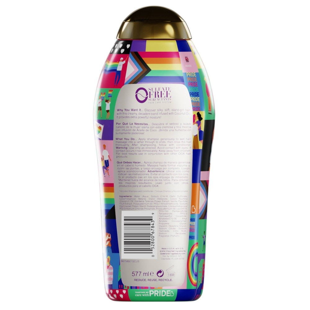 OGX Coconut Miracle Oil Shampoo - Shop Shampoo & Conditioner at H-E-B