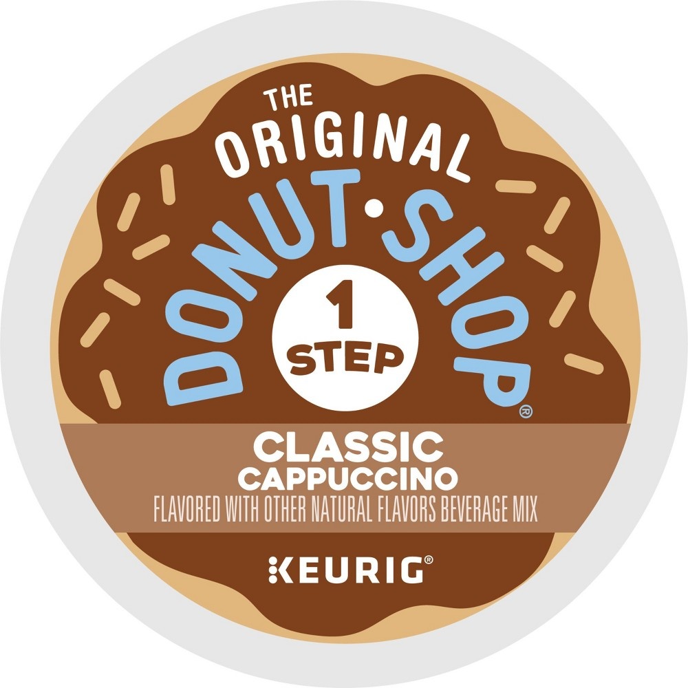 slide 2 of 9, The Original Donut Shop Classic Cappuccino Dark Roast Coffee - Single Serve Pods - 20ct, 20 ct