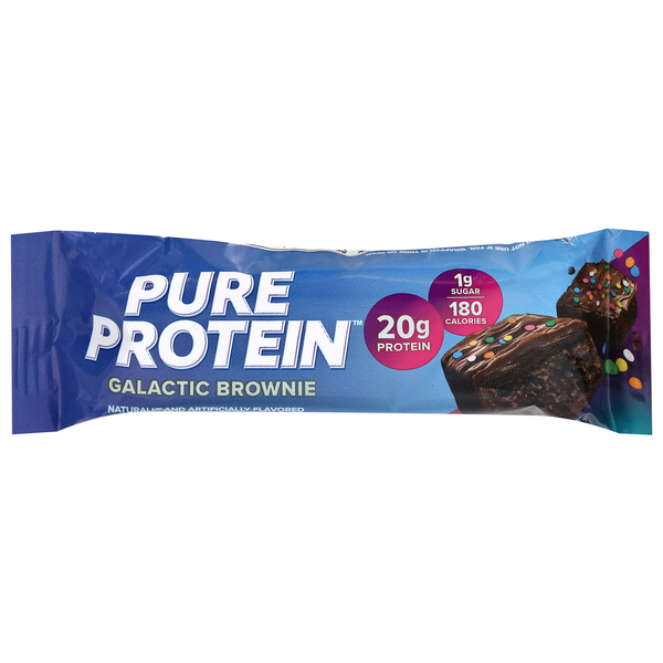 slide 1 of 1, Pure Protein Gluten Free Galactic Brownie Bar, 1.76 oz