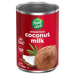 Food Club Unsweetened Coconut Milk 13.5 fl oz