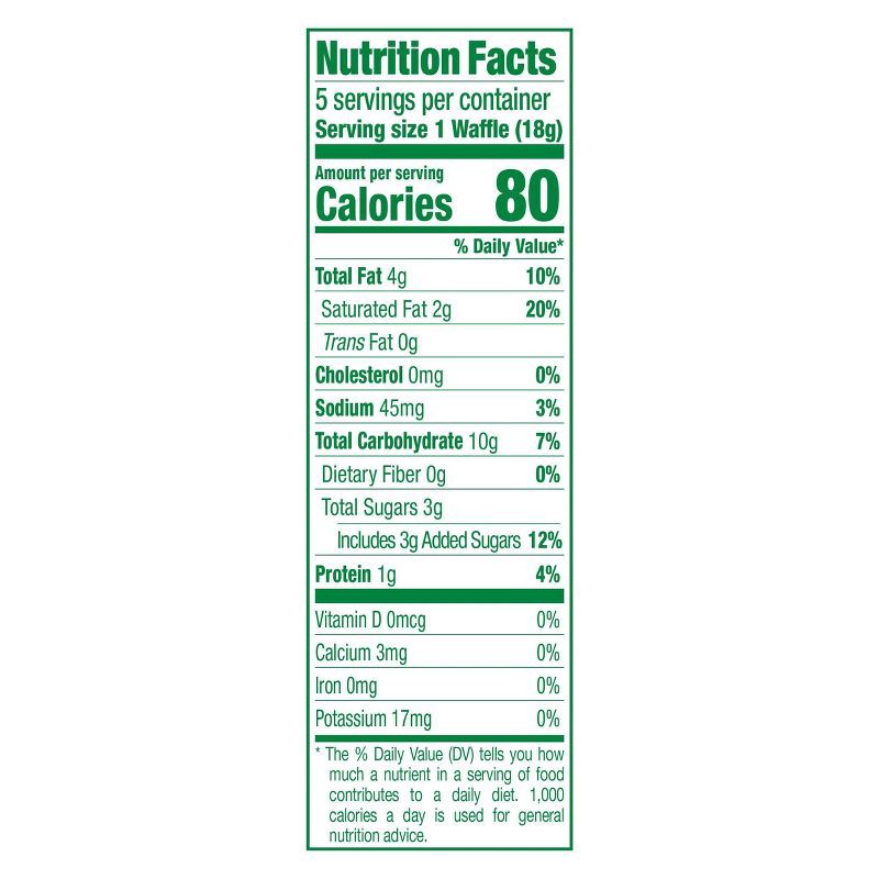 slide 5 of 6, Sprout Organics Soft Baked Waffles for Toddlers - Blueberry + Apple - 5ct, 5 ct