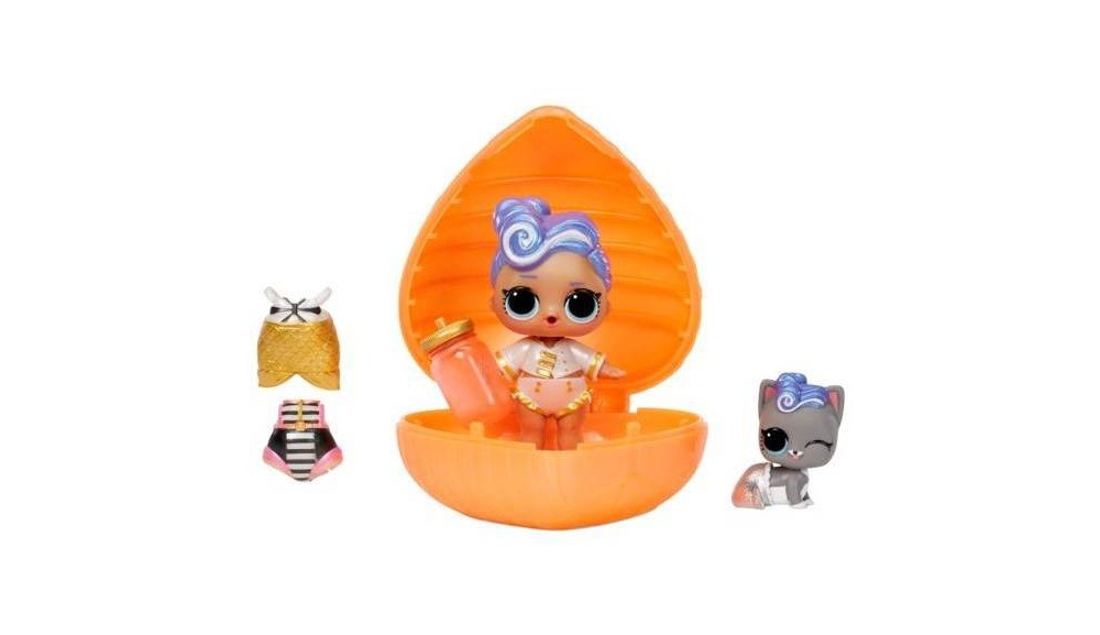 slide 2 of 6, L.O.L. Surprise! LOL Surprise Color Change Bubbly Surprise Orange with Exclusive Doll & Pet, 1 ct