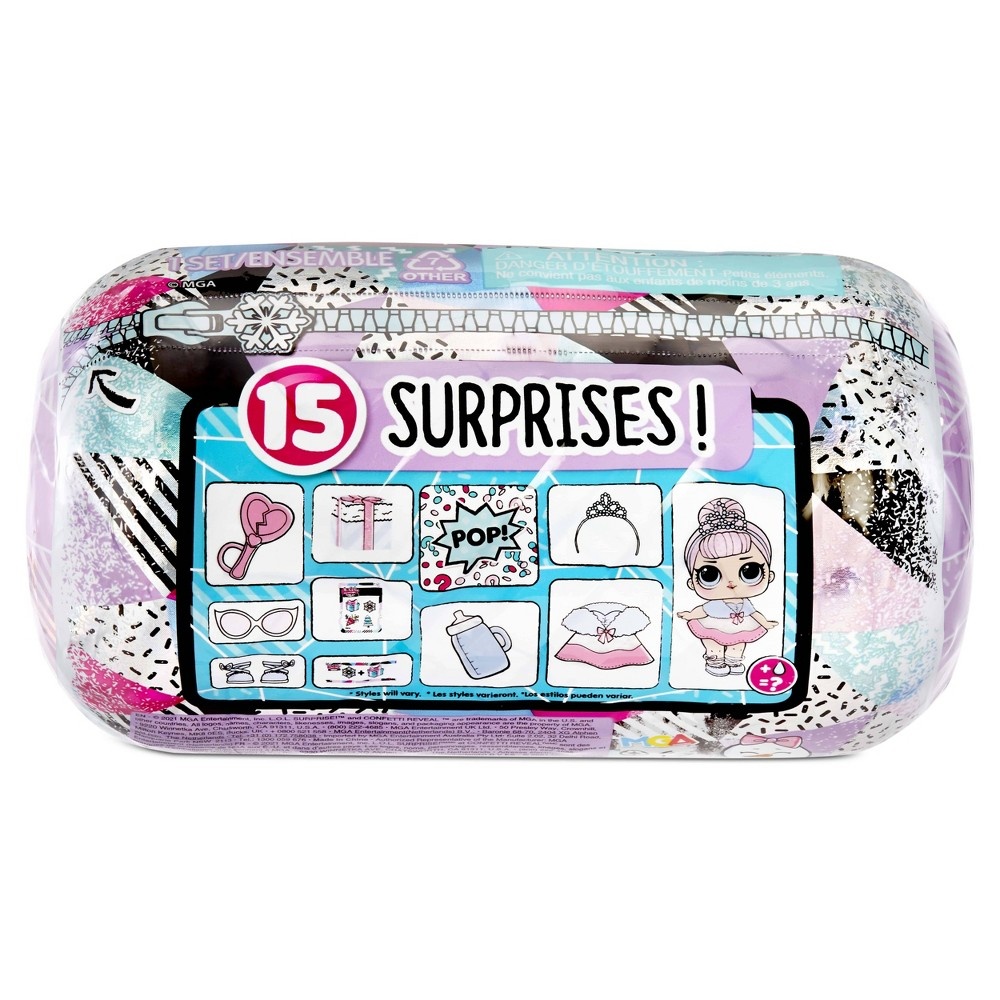 slide 5 of 6, L.O.L. Surprise! Winter Chill Confetti Reveal Surprise Fashion Doll, 1 ct