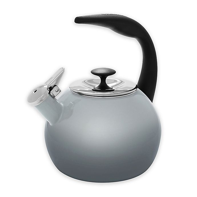 slide 1 of 1, Chantal Heath Tea Kettle - Grey, 2 qt