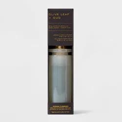 100ml Olive Leaf and Oud Black Label Fiber Oil Reed Diffuser - Threshold™: Bathroom Aroma, Fragrance Sticks