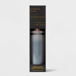 100ml Wooded Sage Black Label Fiber Oil Reed Diffuser - Threshold™: Aromatherapy, Room Freshener, No Battery