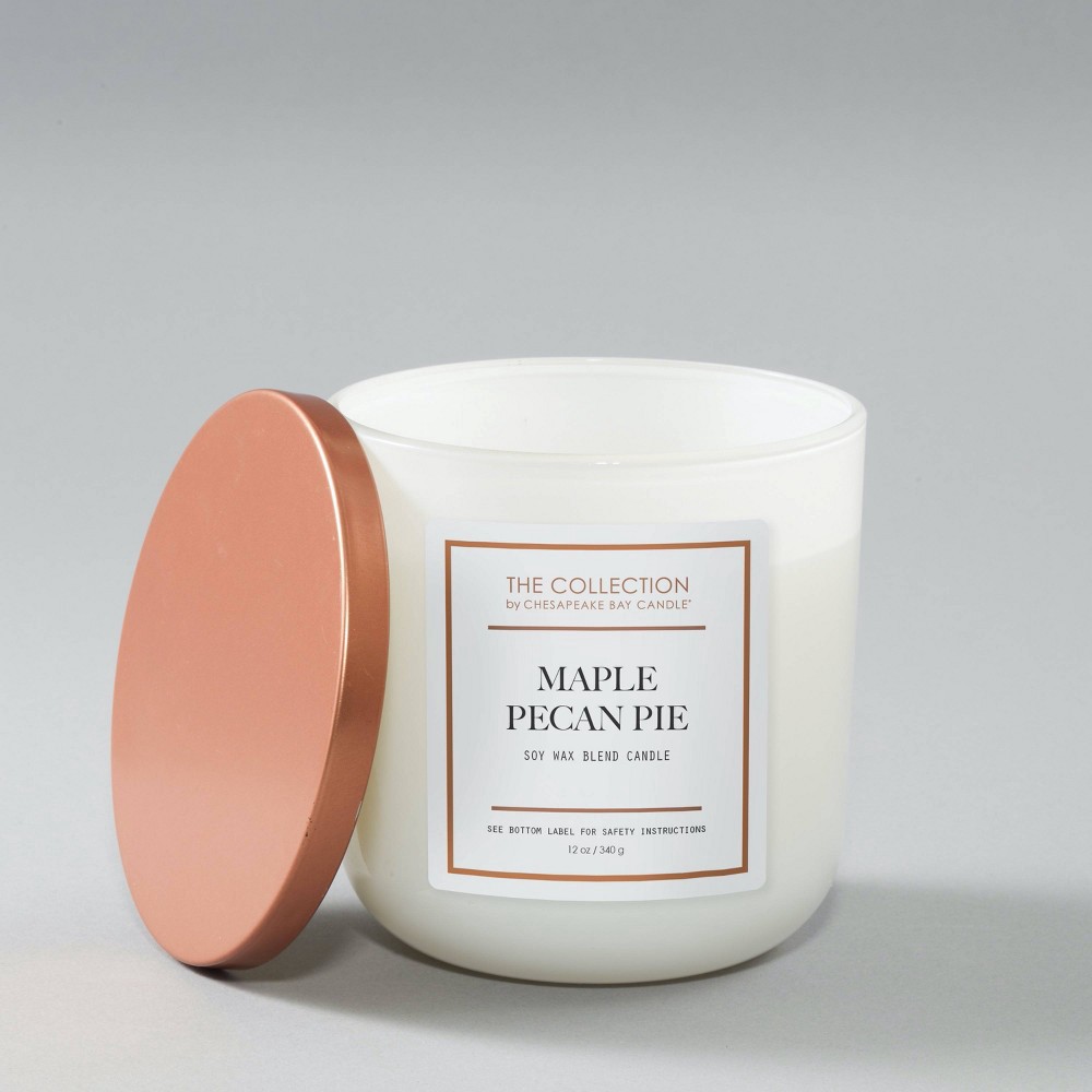 12oz Glass Jar 2Wick The Collection Maple Pecan Pie Candle