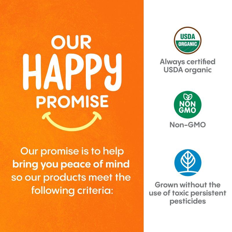 slide 6 of 10, Happy Baby HappyBaby Organics Stage 1 Clearly Crafted Prunes Baby Food Pouch - 3.5oz, 3.5 oz