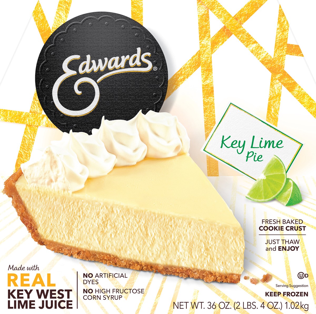 slide 8 of 9, Edwards Key Lime Pie With Cookie Crust, 2.25 lb