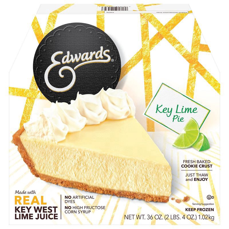 slide 1 of 9, Edwards Key Lime Pie With Cookie Crust, 2.25 lb