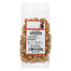 Cashews Whole Salted - 4 oz
