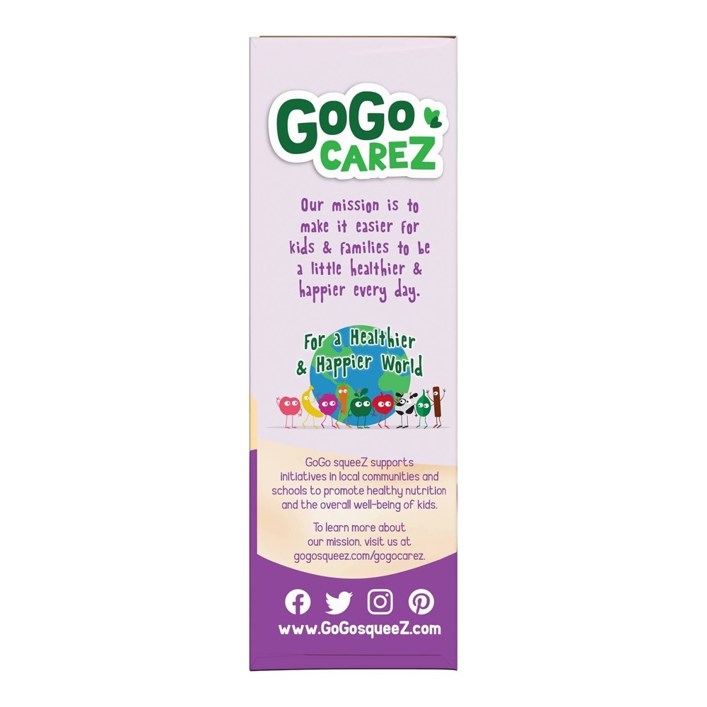 Gogo Squeez Almond Blend Vanilla Pudding 3oz4ct 4 Ct 3 Oz Shipt