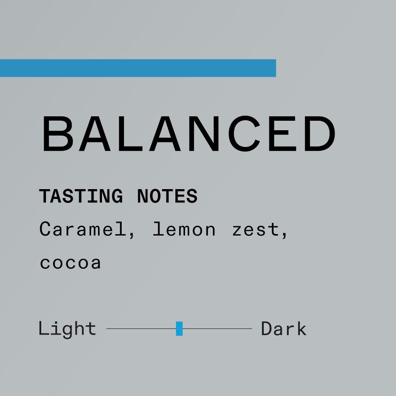slide 4 of 8, Blue Bottle Coffee Blue Bottle Balanced Whole Bean Medium Roast Coffee - 12oz, 12 oz