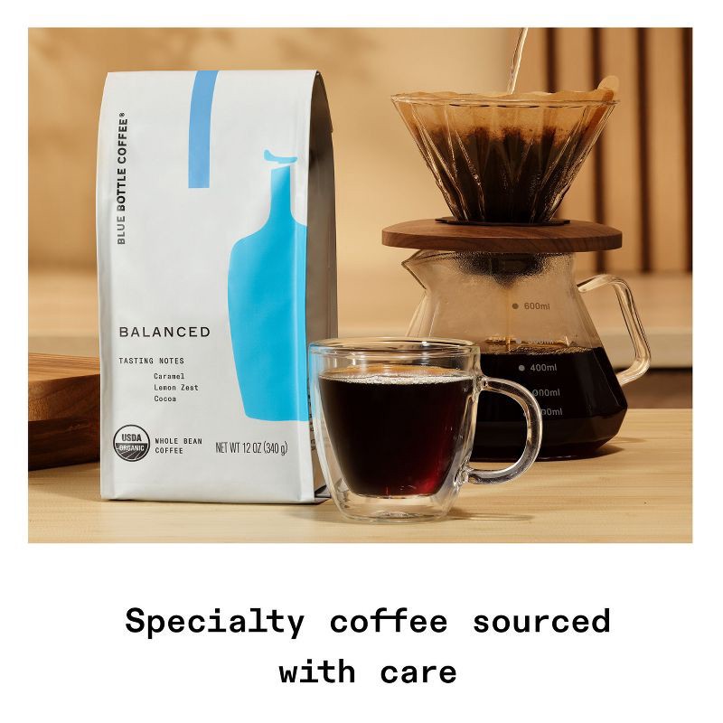 slide 6 of 8, Blue Bottle Coffee Blue Bottle Balanced Whole Bean Medium Roast Coffee - 12oz, 12 oz