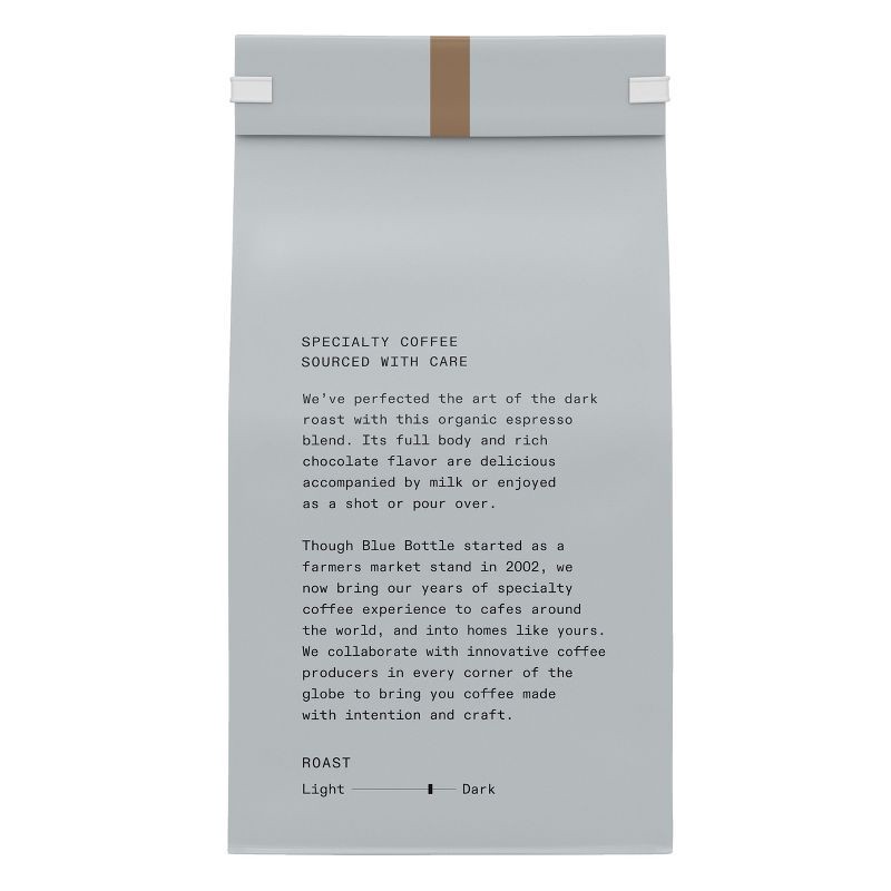 slide 8 of 8, Blue Bottle Coffee Blue Bottle Espresso Whole Bean Espresso Roast Coffee - 12oz, 12 oz