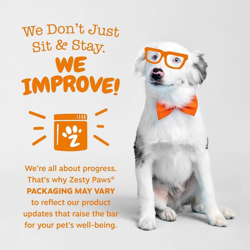 slide 8 of 10, Zesty Paws 8-in-1 Multivitamin Bites for Dog Chicken Flavor - 60ct, 60 ct