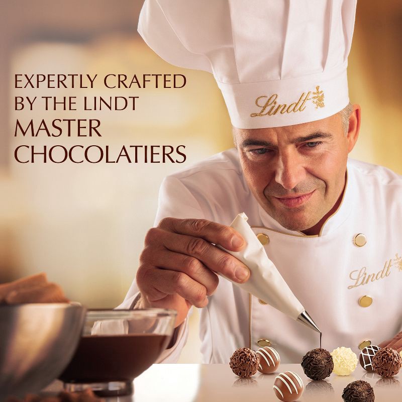 slide 8 of 10, Lindt Gourmet Chocolate Candy Truffles Gift Box - 6.8 oz., 6.8 oz
