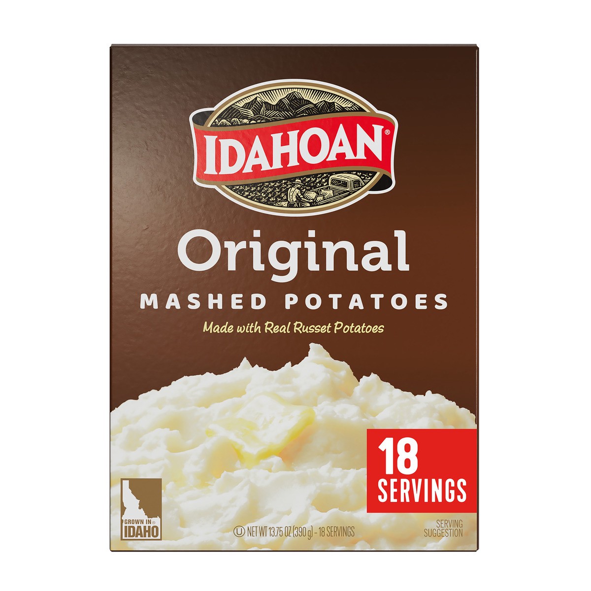slide 1 of 8, Idahoan Original Mashed Potatoes, 13.75 oz