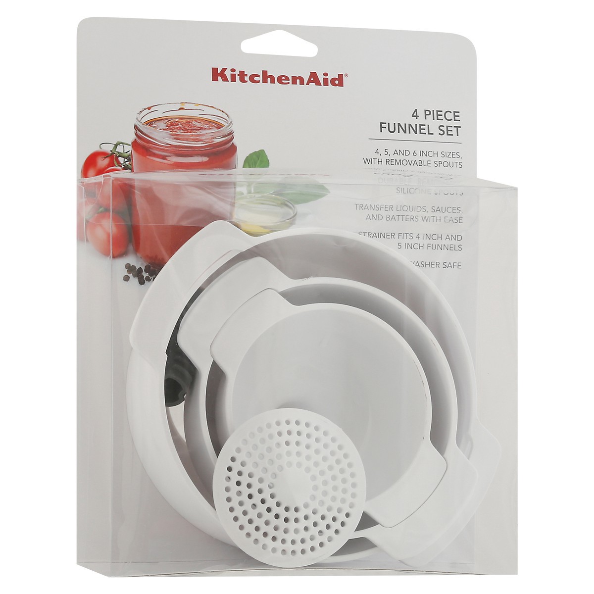 slide 2 of 9, KitchenAid 4 Pieces Funnel Set 4 Piece, 1 ea