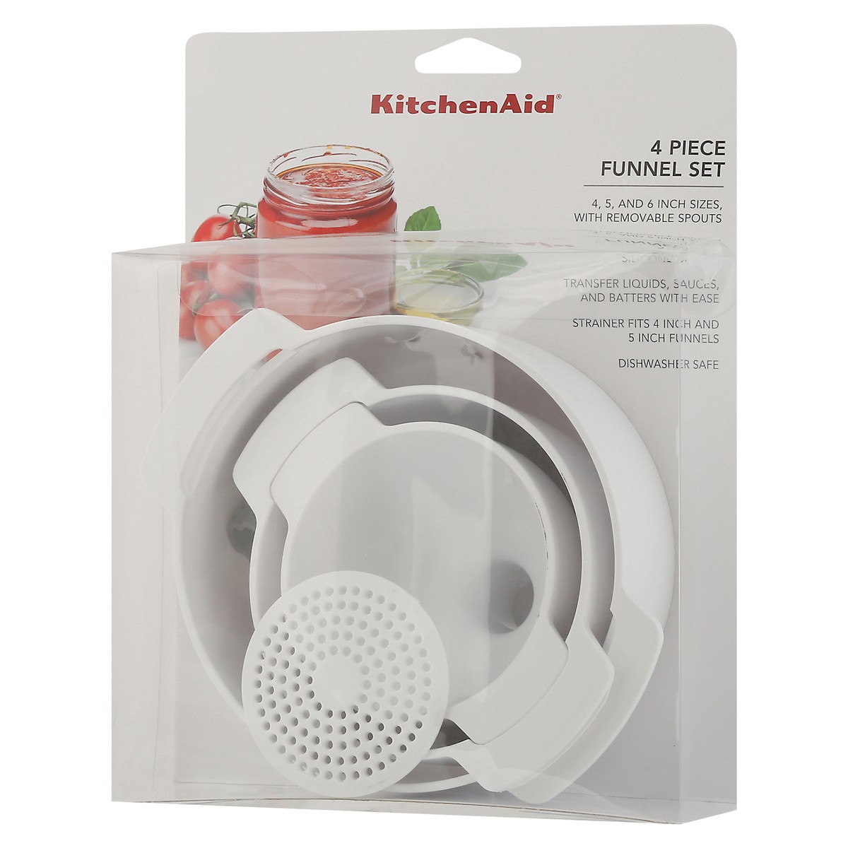 slide 3 of 9, KitchenAid 4 Pieces Funnel Set 4 Piece, 1 ea