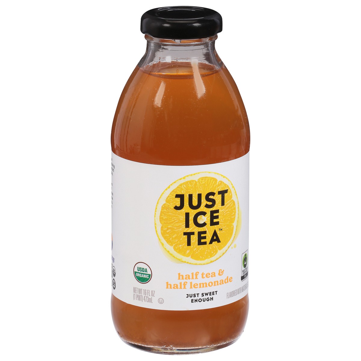 slide 4 of 9, Just Ice Tea Half Tea & Half Lemonade 16 fl oz, 16 fl oz