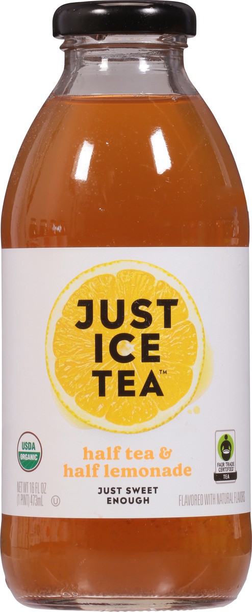 slide 5 of 9, Just Ice Tea Half Tea & Half Lemonade 16 fl oz, 16 fl oz
