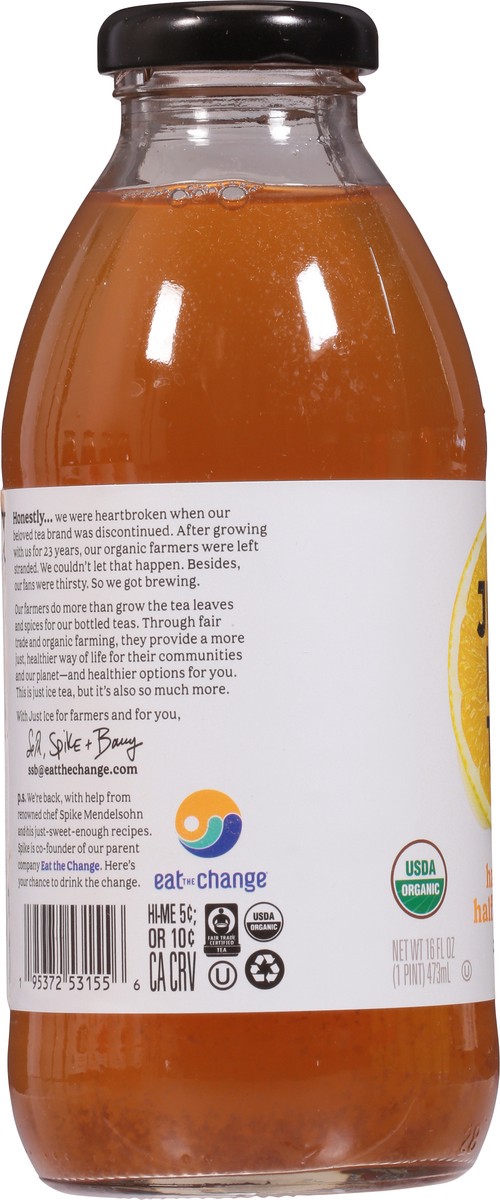 slide 6 of 9, Just Ice Tea Half Tea & Half Lemonade 16 fl oz, 16 fl oz