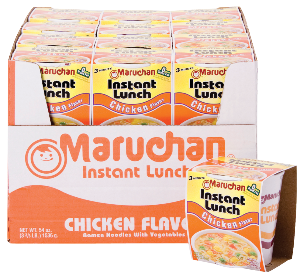 slide 1 of 1, Maruchan Instant Lunch Chicken, 24 ct; 2.25 oz