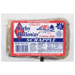 Kirby and Holloway Scrapple