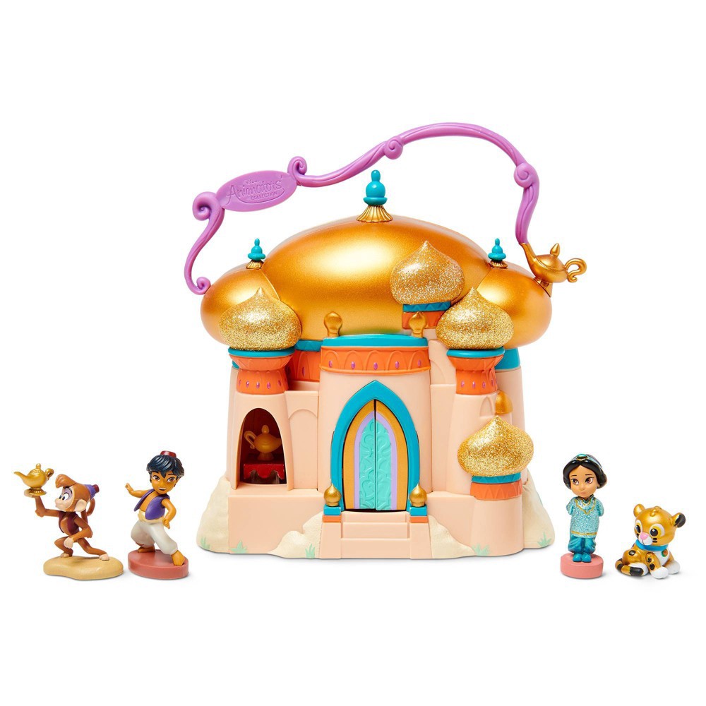slide 2 of 4, Aladdin Disney Animators' Collection Littles Jasmine Palace Playset, 1 ct