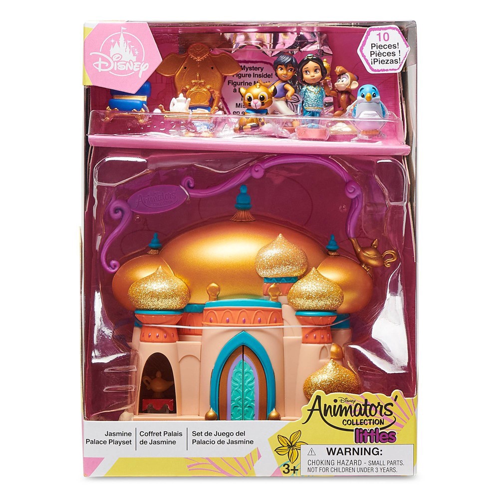 slide 4 of 4, Aladdin Disney Animators' Collection Littles Jasmine Palace Playset, 1 ct