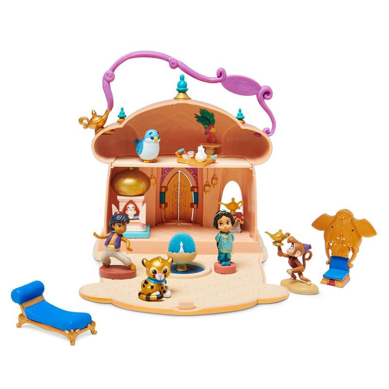 slide 1 of 4, Disney Animators' Collection Littles Jasmine Palace Playset, 1 ct