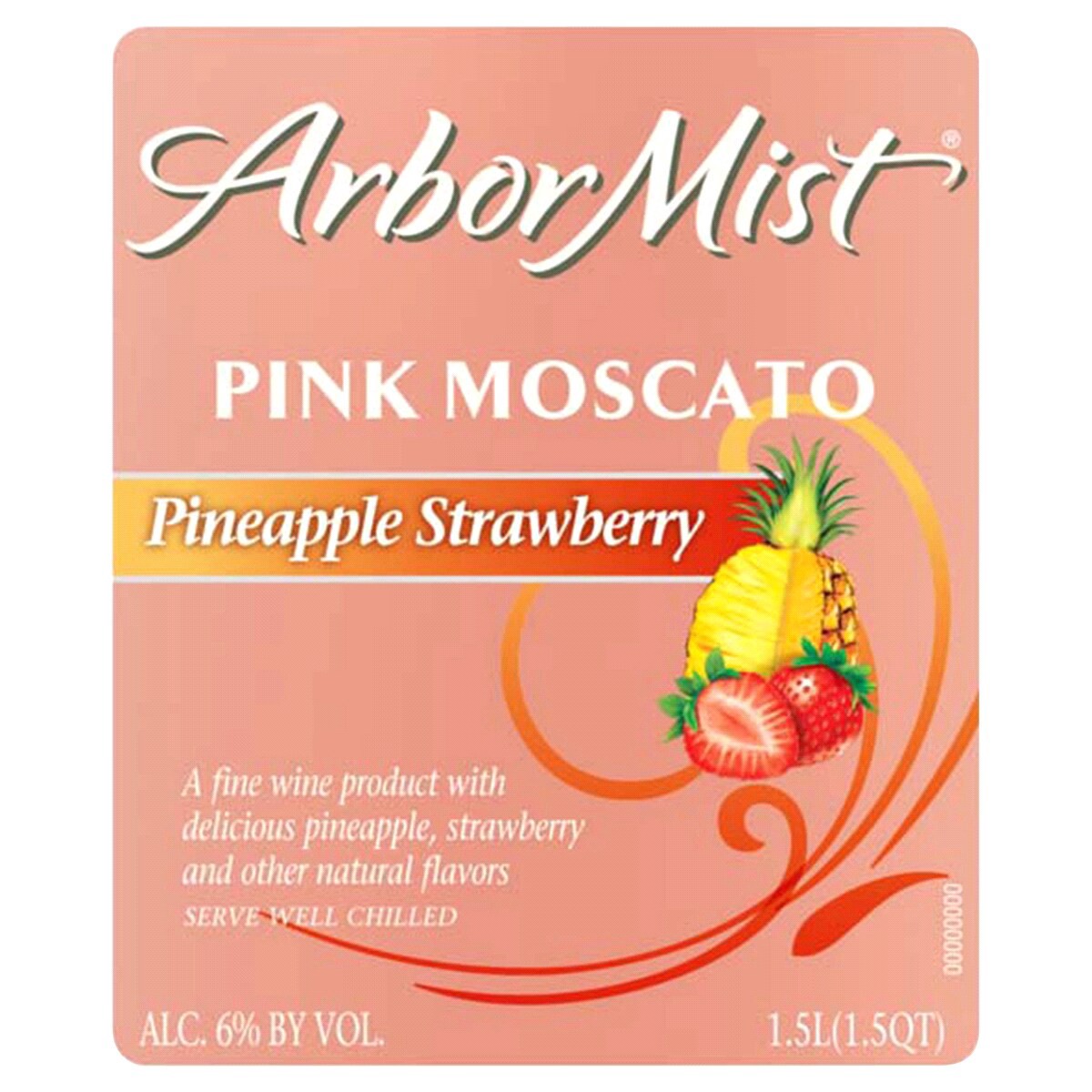 slide 2 of 3, Arbor Mist Pineapple Strawberry Moscato Sweet Wine 1.5L, 1.50 liter