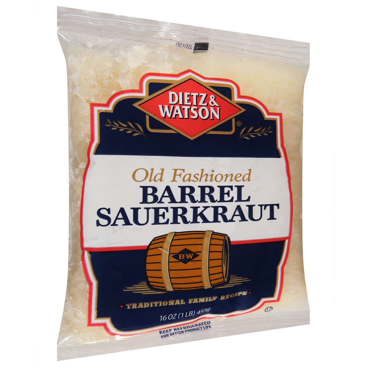 slide 2 of 9, Dietz & Watson Old Fashioned Barrel Sauerkraut 16 oz, 16 oz