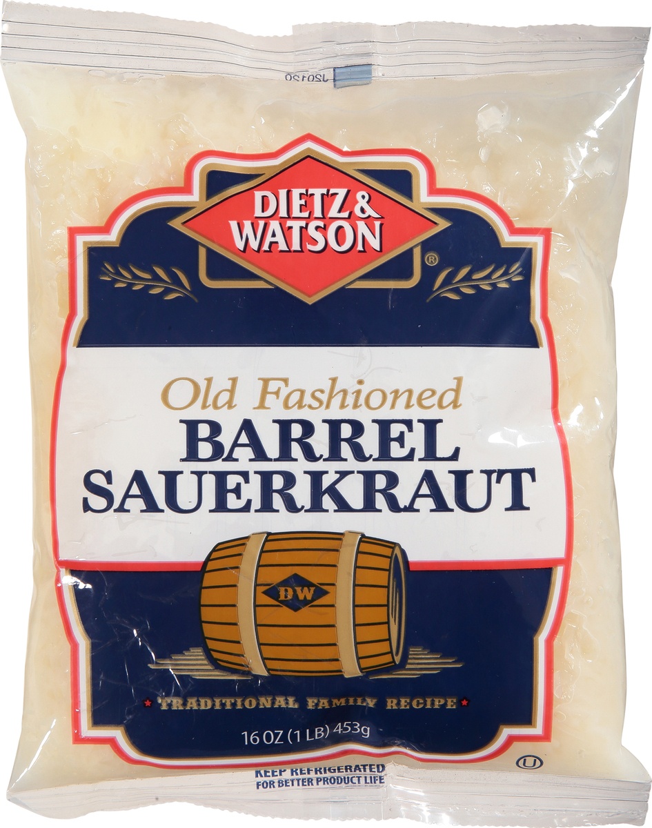 slide 6 of 9, Dietz & Watson Old Fashioned Barrel Sauerkraut 16 oz, 16 oz