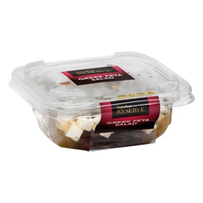 slide 1 of 1, S Resrv Salad Greek Feta, 7 oz