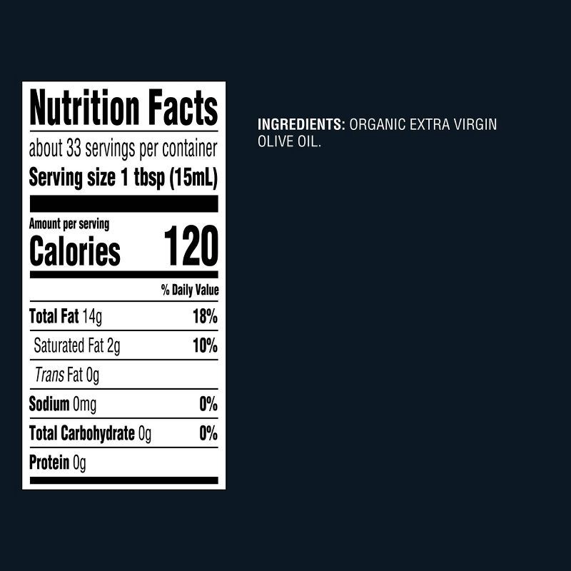 slide 4 of 4, Organic Extra Virgin Olive Oil - 16.9 fl oz - Good & Gather™, 16.9 fl oz