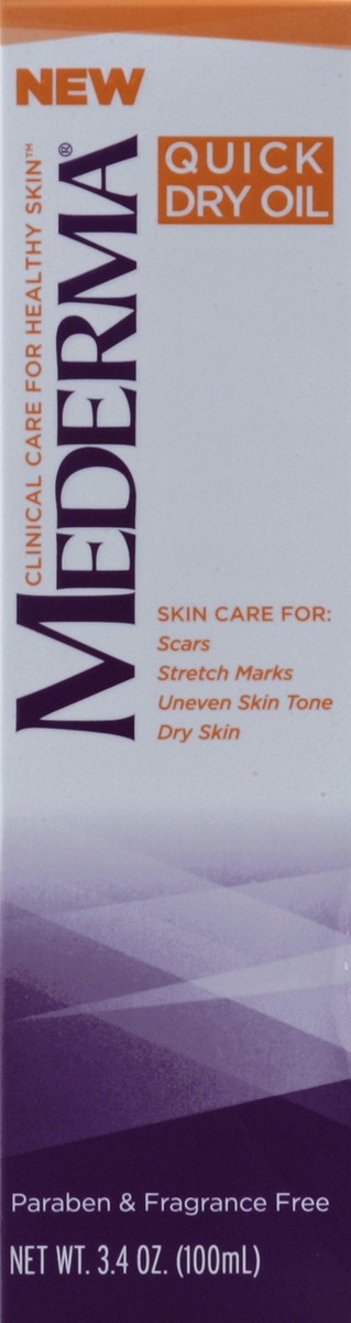 slide 4 of 5, Mederma Quick Dry Body Oil, 3.4 oz