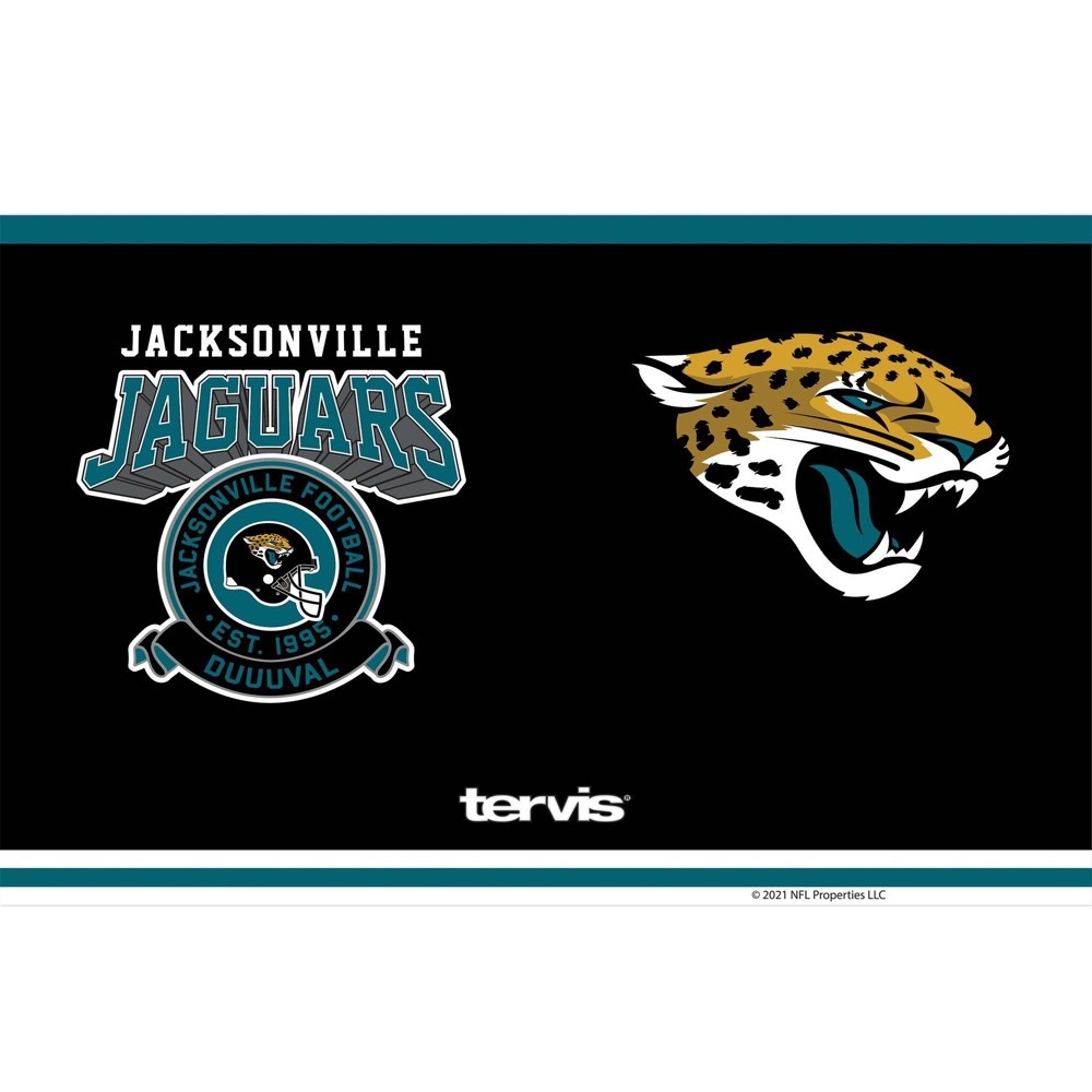 slide 2 of 3, NFL Jacksonville Jaguars Vintage Stainless Tumbler, 20 oz