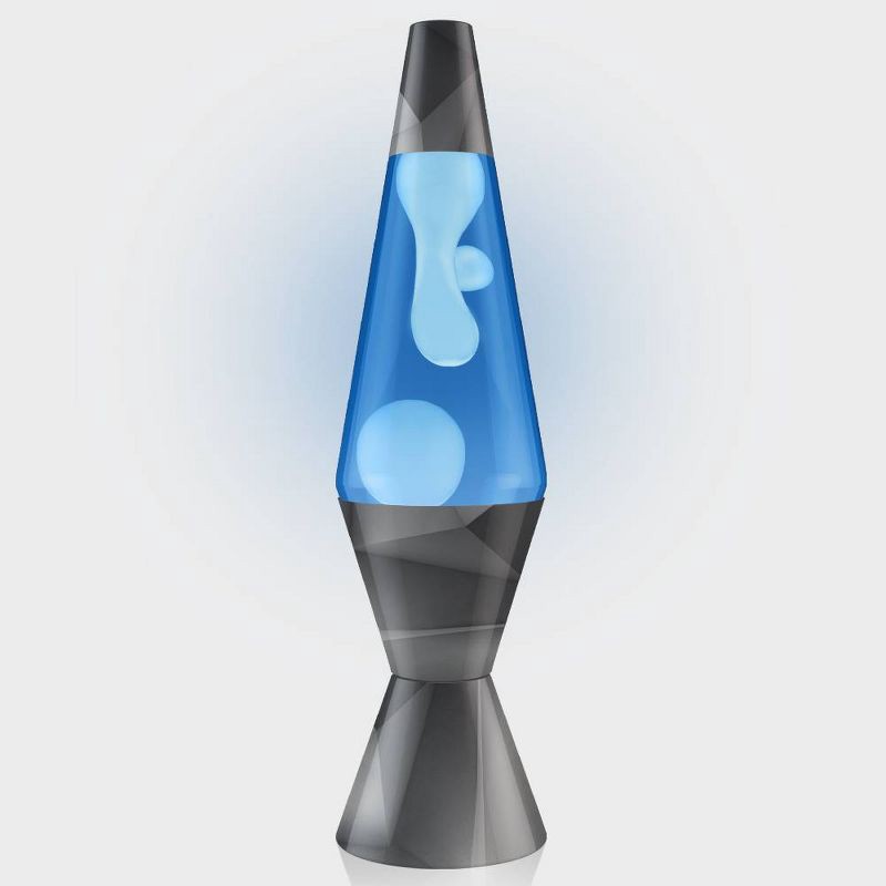 slide 3 of 5, LAVA 14.5" Geometric Monochrome Novelty Table Lamp: Modern Decor, Electric Powered, No Assembly, for All Ages, 1 ct