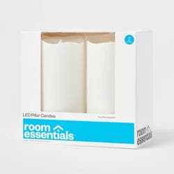 2pk 3" x 6" LED Candle - Room Essentials™