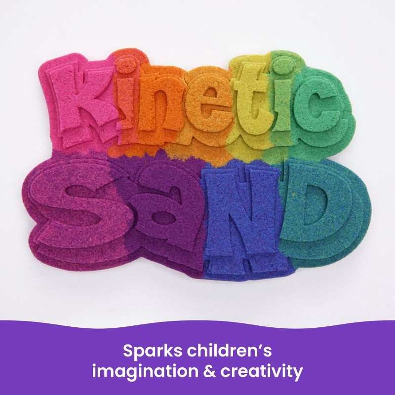 slide 5 of 9, Kinetic Sand 2lb Green Play Sand, 2 lb