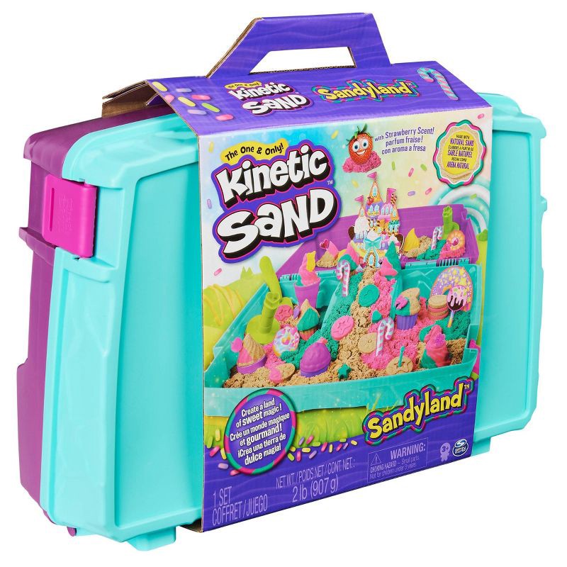 slide 6 of 6, Kinetic Sand Sandyland Folding Sandbox, 1 ct