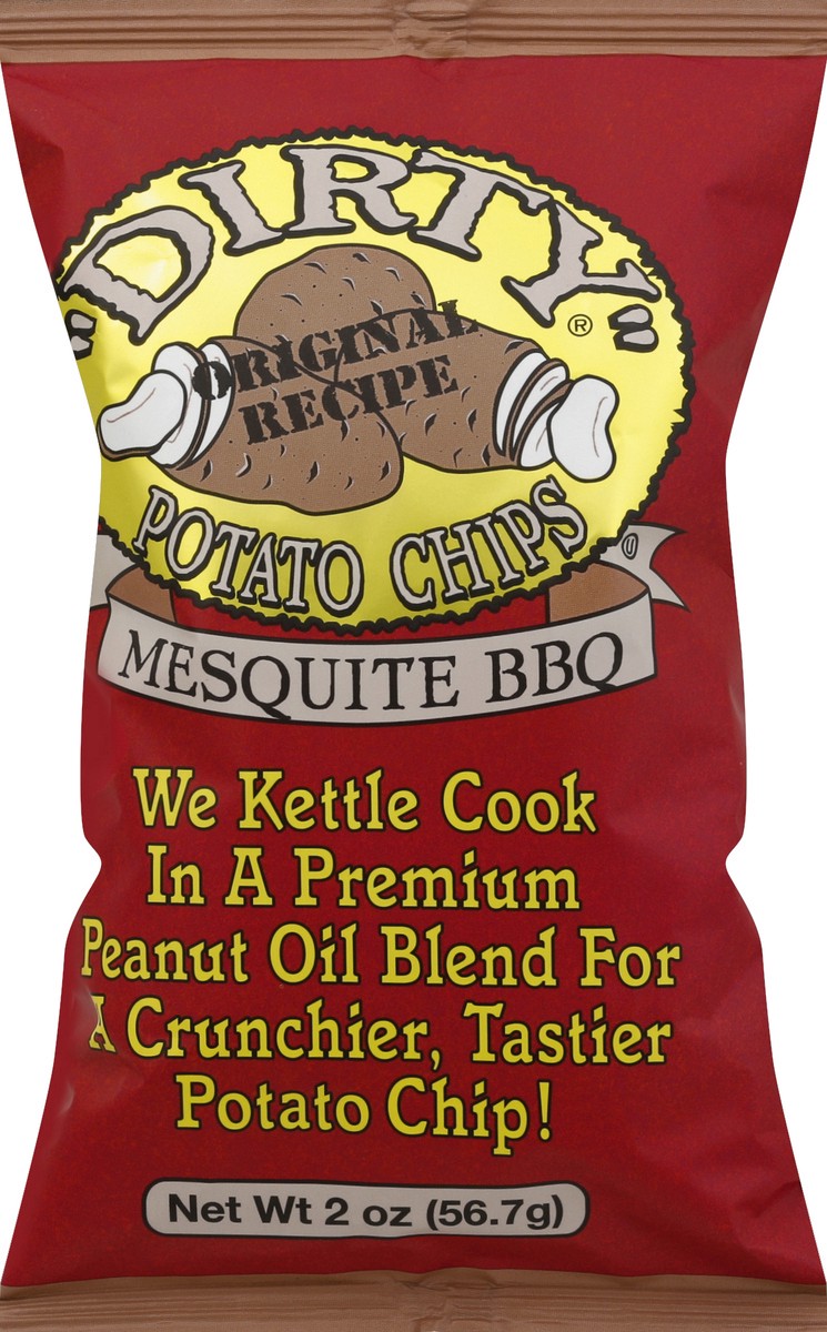 slide 5 of 5, Dirty Mesquite Bbq Kettle Potato Chips, 2 oz