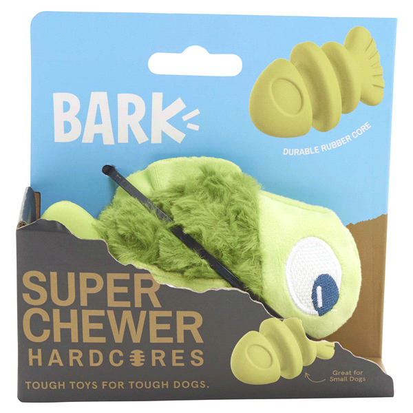 slide 1 of 1, BARK Bass Cod Almighty Super Chewer Pet Toy, 1 ct