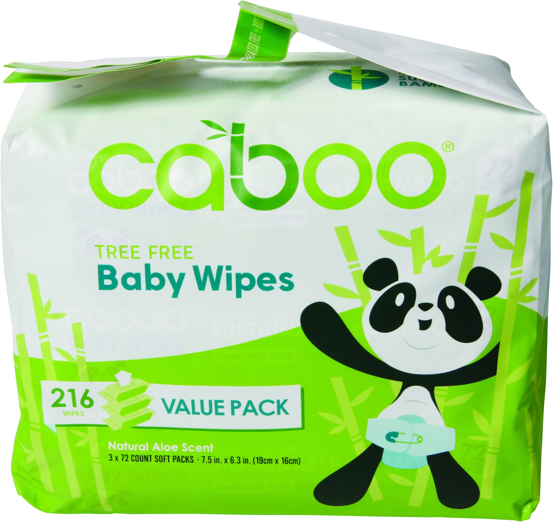 slide 1 of 1, Caboo Baby Wipes Bundle, 216 ct