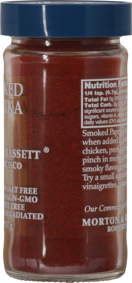 slide 8 of 9, Morton & Bassett Smoked Smoked Paprika 2 oz, 2 oz